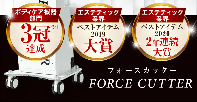 FORCE CUTTER -フォースカッター-｜最高峰の美ボディマシン